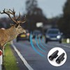 Deer Deterrent Whistles 4-Pack Alert Ultrasonic Day Warning Device to