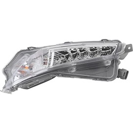 Robautoparts Signal Lamp Assembly Left Driver Side 2015-2017 For Toyota Camry LED Hybrid XLE/XLE/XSE Model TO2530154 8144006030