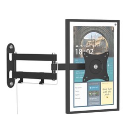 ITSHOM Wall Mount for Echo Show 15, Mounting Bracket for Show 15 and 15-28 Inches Monitors, Rotate 360 Degrees, Tilt Up Down, Swivel Side to Side, Extend up to 17" from Wall