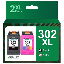 LOFBLAT 302 302XL Multipack Printer Cartridges Replacement for HP 302 XL Cartridges 302XL for HP Envy 4525 4520 4522 4527 DeskJet 3630 3636 3638 3639 1110 2130 3633 OfficeJet 3831 3831 302XL 830 3 833