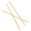 DYWISHKEY Natural Bamboo Sticks, Wooden Craft Sticks, 15.5 Inches Longth