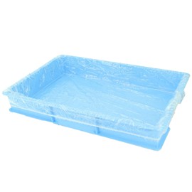 Toysructin 20Pcs Disposable Pet Cage Liner, Plastic Cage Liner Bag Clear Animal Toilet Film, Universal Pet Cage Liners Films for Pets Bunny Hamster Hedgehog Birds Chinchilla Parrot Rats Litter Pan