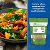 Organic Toasted Sesame Seeds (Unhulled) - Gluten-Free Topping for Asian