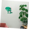 BIUDECO Wall Clock Wall Clocks for Living Room Clock Dinosaur