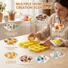 2Pcs Yellow Silicone Lemon Molds