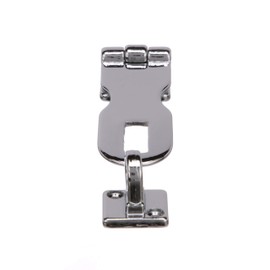 Seachoice Marine-Grade Safety Hasp w/Swivel Eye, Triple Chrome-Plated Cast Brass, 3 in. X 1 in.