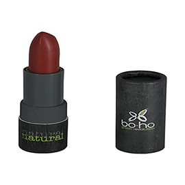 Rouge à Lèvres Bio Mat Transparent Boho Green - 307 Coquelicot