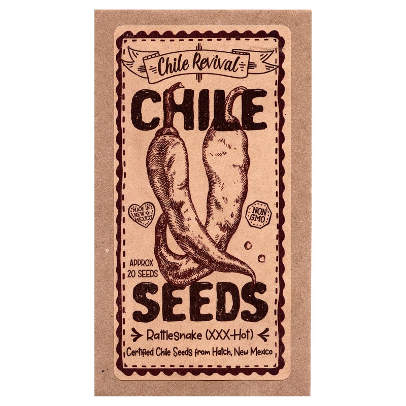 Hatch Chile Seeds from Chile Revival - Qty 20 (Hot