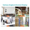 Home Security Camera Dual 2MP Lens Two Way Intercom WiFi