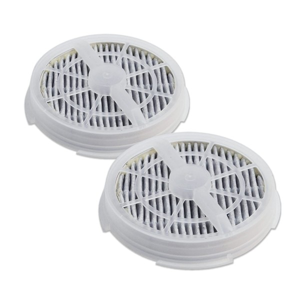 PUREBURG 2-Pack Replacement 2-IN-1 HEPA Filters Compatible with RIGOGLIOSO GL-2103 GL2103 SY900S Air Purifier also Compatible JINPUS Houzetek WSTA Meleden DHS COSTWAY