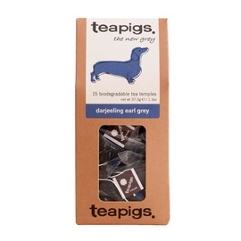 Teapigs Darjeeling Earl Grey Tea Bags Made with Whole Leaves (1 Pack of 15 Tea Bags)