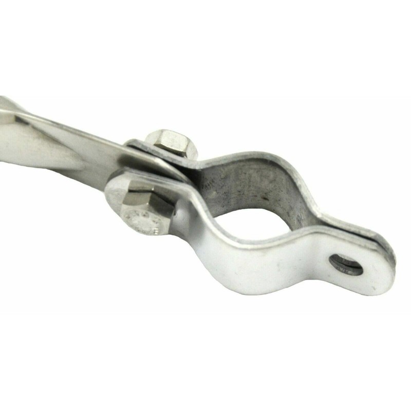 Grand General (GG) bracket mirror 4-3/4" long mounting clamp stainless