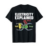 Ohm's Law Electricity Explained T-Shirt