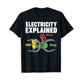 Ohm's Law Electricity Explained T-Shirt