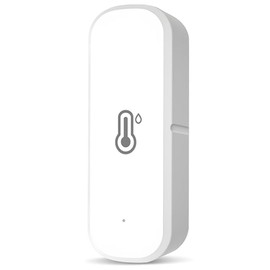 Kquepo ZigBee Humidity and Temperature Sensor, Hygrometer and Thermometer, Intelligent Remote Monitoring and Alarms, Smart Home