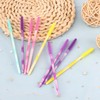 Disposable Silicone Eyelash Mascara Brushes Wands Applicator Eyebrow Brush Makeup