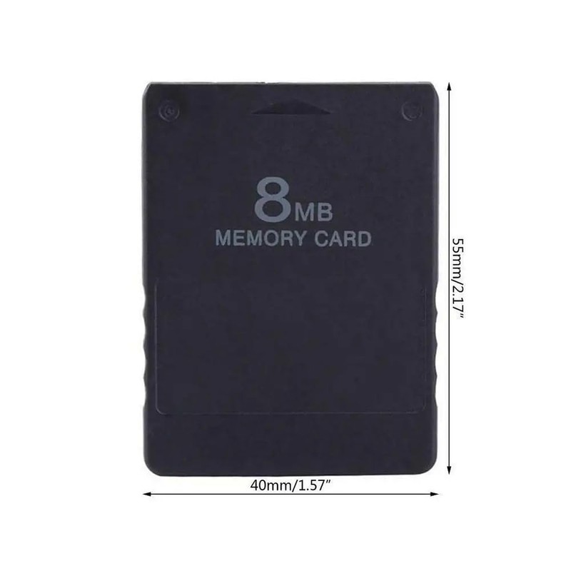 PS2 Memory Card, 8/256MB, Large Capacity, PS2 Series, For Game