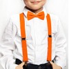 axy Children’s Y-Shape Suspenders with Bow Tie, 3 Extra-Strong Clips,