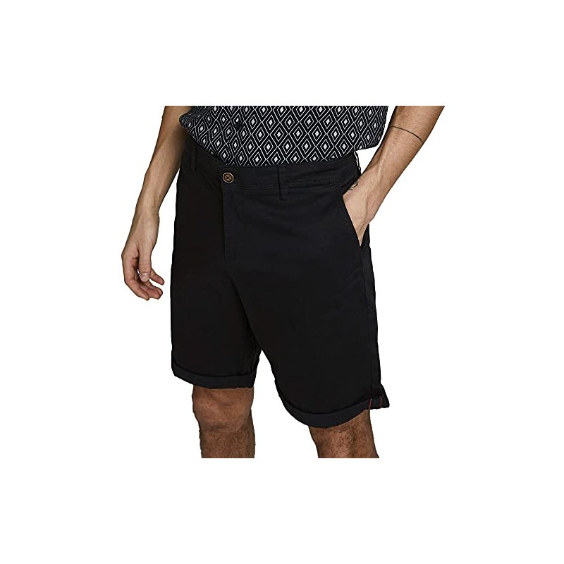 Jack & Jones Men’s Shorts - Black Bowie., size: xl