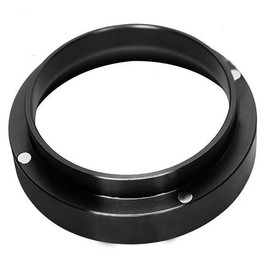 58mm Magnetic Espresso Dosing Ring, Stainless Steel Coffee Dosing Funnel with 4 Magnets Compatible with 58mm Breville Portafilter