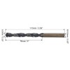 sourcing map Straight Shank Twist Drill Bits 8.5mm High Speed