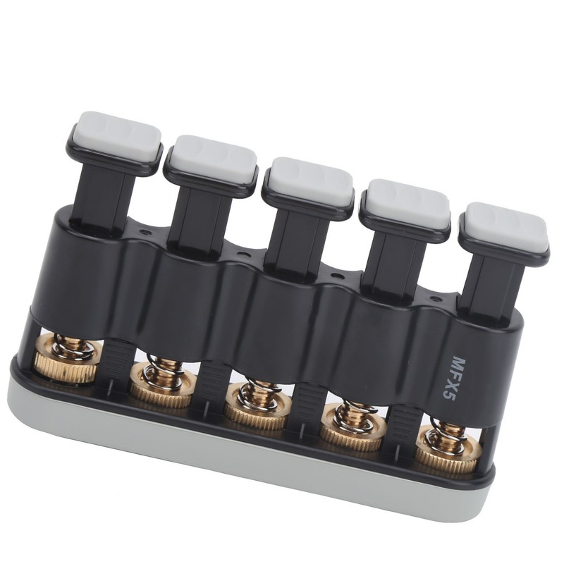 Piano Finger Trainer 5‑Key Adjustable Strengthener Musical Instrument Grip for