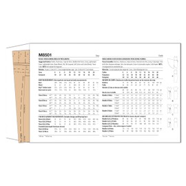 MCCALLS Sewing Pattern M8501D5 Women's Sarong Dress in Two Lengths D5 (32-36-36-38-40)