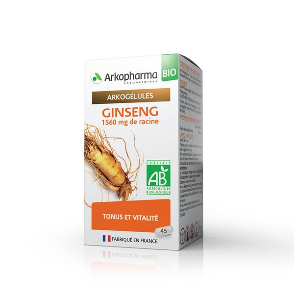 Categories:Pharmacy,The immune system ARKOPHARMA GINSENG, 45