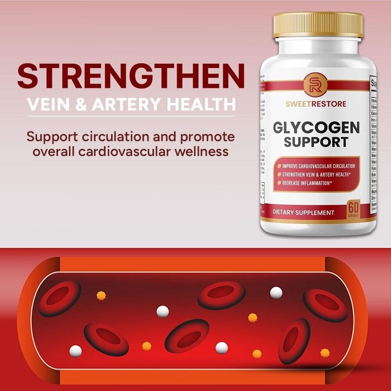 Sweet Restore (2 PACK) Sweet Restore Glycogen Support Capsules, Joint