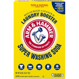 Undisclosed ARM & HAMMER Super Washing Soda Laundry Booster and Household All Purpose Cleane