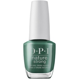 OPI Nature Strong Leaf by Example | Opaque Dark Green Crème Natural Origin Nail Polish | Plant Based, Vegan, Cruelty Free