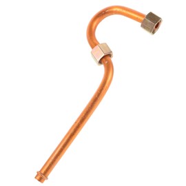 GLEAVI Air Compressor Exhaust Tube Replacement 3/8 Air Compressor Line Kit Aluminum High Pressure Pump Head Connecting Pipes Air Compressor Replacement Parts