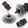 Gjinxi 1pcs Bike Freewheel Removal Tool 12-Spline Bicycle Cassette Remover