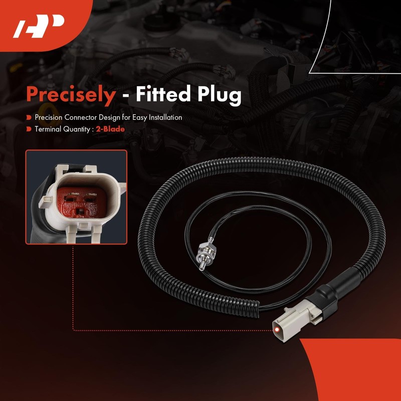 A-Premium Engine Coolant Temperature Sensor [2 Pins] Compatible with Ford,