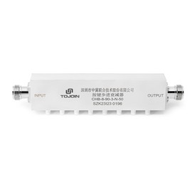 TOJOIN RF Step Attenuator Step-Adjustable Attenuator Push-Button Step Attenuator, N Type Attenuator 0-90dB, DC to 2.5GHz, 50 ohm RF Attenuator, N Type Female Attenuator 1PCS