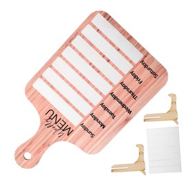 COHEALI Ganize Your Meals Magnetic Menu Board Kitchen Fridge Board Acrylic Chalkboard Calendar