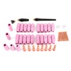 46Pcs Welding Nozzle TIG Contact Welder Nozzle for Torch 17/18/26