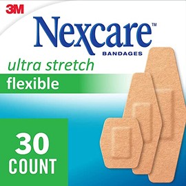 Nexcare Comfort - Vendajes de tela surtidos, 30 unidades, Paquete de 3