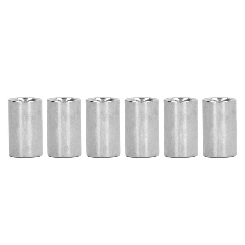 20Pcs Coupling Nut Stainless Steel M8 Round Rod Connector Nut