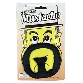 Rubber Johnnies MOUSTACHES Stick-on Fancy Dress COSTUMES Party accessories funny