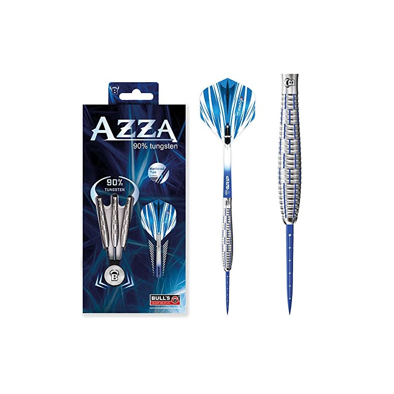 BULL'S Azza Dart, Silver/Blue, 22 g