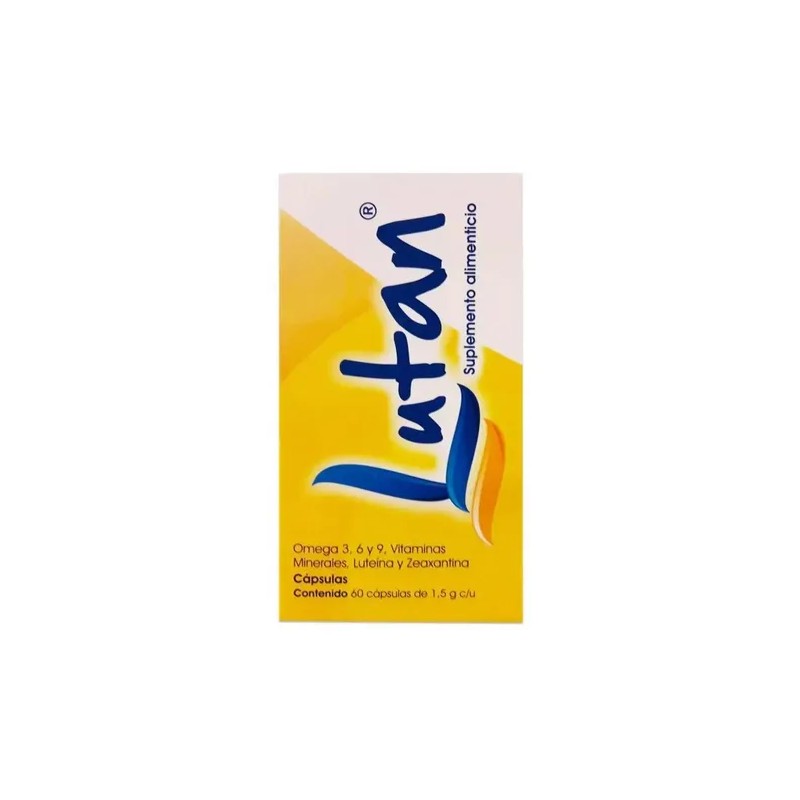 Lutan Suplemento Alimenticio Con 60 Capsulas