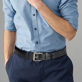 taffeta alley Genuine Leather Belt,Leather Waist Belt,Mens Black Leather Dress Belt,Leather Baseball Belt, Leather Duty Belt