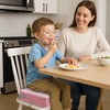 Eiury Toddler Booster Seat Dining Table Kitchen Chair, Waterproof Anti-Scratch