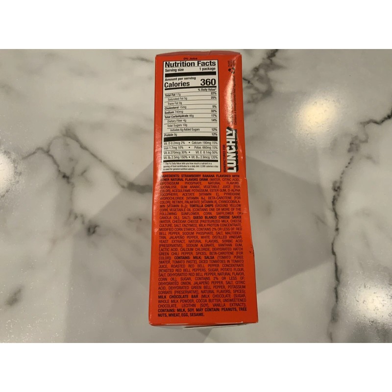 Fiesta RARE DISCONTINUED UNOPENED & SEALED LUNCHLY - Fiesta Nachos