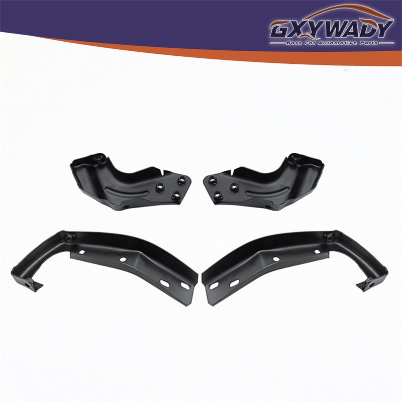 Set of 4 Front Bumper Brace Brackets Replacement for 14452148