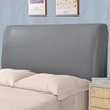 Bed Headboard Cover Waterproof Pu leather All-inclusive Elastic Headboard Protection
