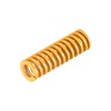 uxcell 10pcs 3D Printer Heated Bed Yellow Spring Kit Light Load Compression Leveling Springs 25mm/0.98 Inch