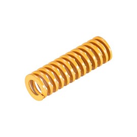 uxcell 10pcs 3D Printer Heated Bed Yellow Spring Kit Light Load Compression Leveling Springs 25mm/0.98 Inch