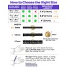 Richsteel 8.2 Inch Black Plated Stainless Steel Curb Chain Bracelet